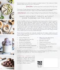 So easy, creamy, delectable, and sinfully rich. No Bake Vegan Desserts Incredibly Easy Plant Based Cakes Cookies Brownies And More Leopold Christina Amazon De Bucher