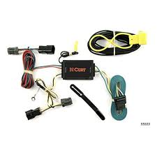Curt 55503 Vehicle Side Custom 4 Pin Trailer Wiring Harness For Select Hyundai Entourage Kia Sedona Kia Sedona Trailer Accessories Mini Van