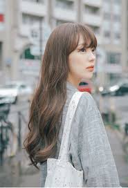 Korean Hairstyles And Fashion Long Hair Girl Korean Hair Color Long Layered Hair