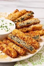 crispy baked zucchini fries recipe recipes food cooking