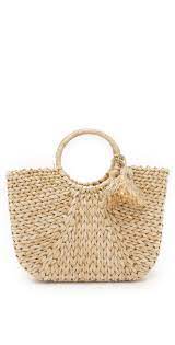 Hat Attack Round Handle Tote Shopbop Sale On Sale Up To 70 Off On All Sale Styles Woven Tote Bag Straw Tote Brown Tote Bag