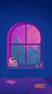 Enjoy the beautiful art of anime on your screen. Pink Cartoon Aesthetic Wallpaper Desktop