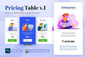 Pricing Table V 1 By Telllu On Envato Elements