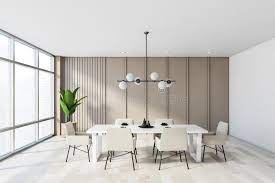 Need help choosing beige dining room sets ? Modern Beige Dining Room Interior Stock Illustration Illustration Of Beige Indoors 166604838