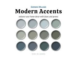 Sherwin Williams Modern Blue And Green