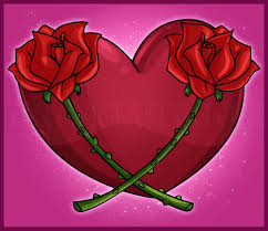 In this video, you will learn how to draw a cute and super easy rose with a love heart step by step :) easy drawing if you want to see more of my videos. How To Draw A Heart With A Rose Step By Step Drawing Guide By Dawn Dragoart Com