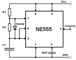 Ne555 Multivibrator Mit Dimensionierung