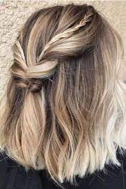 Must Try Fall Hairstyles We Re Copying From Pinterest Hair Styles Short Hair Balayage Braids For Short Hair