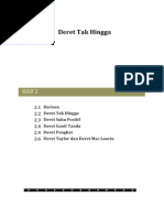 Dari deret tersebut, diketahui a = 1 dan r = 4 (r > 1) sehingga jumlah n suku pertamanya dapat ditentukan sebagai berikut. Contoh Soal Dan Pembahasan Deret Taylor Anaz Pdf