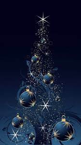 Blue Christmas Blue Christmas Tree Wallpaper Iphone Christmas Christmas Tree Wallpaper
