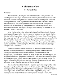 In bleak house by charles dickens, the fog is an extended metaphor depicting the corruption and evil that has seeped into society. Achristmascarol Sparknotes