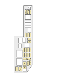 This diagram identifies the general position of the fuse box panel in a camry. Te 0292 1994 Toyota Camry Fuse Box Layout Wiring Diagram