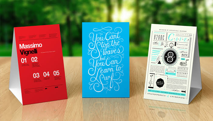 Table Tent Card (A5) product image