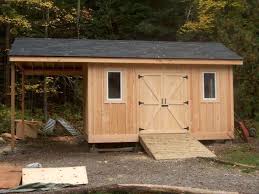 The lifetime 8x12 shed is the perfect solution to your outdoor storage needs. A 8 X 12 Garden Storage Shed With An 8 Overhang For Firewood Storage A Clad With Eastern White Pine Boar Brennholz Lagerung Lagerschuppen Schuppen Design