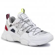 Sneakers Tommy Hilfiger City Voyager Chunky Sneaker Fw0fw04610 White Ybs
