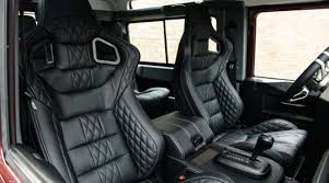 Leather Interior Inc Gtb Sports Seats 90 With Images Land Rover Defender Land Rover Defender Interior