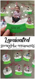 Laminated Snowglobe Ornaments For Kids To Make For Christmas Gifts Crafts You Can Personalize Preschool Christmas Christmas School Christmas Crafts For Gifts