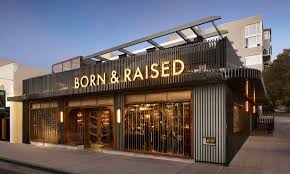 Born And Raised Exterior Restaurant Exterior Design Cafe Exterior Restaurant Facade