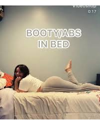 At Home Workout In Bed By Bethy Red Workout Videos Abs Workout Gym Workout Tips