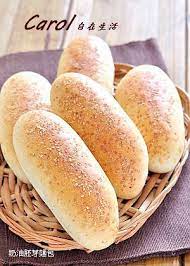 奶油胚芽麵包 carol 自在生活 easy bread hot dog buns food