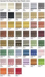 Ace Paints Metallic Paint Colors