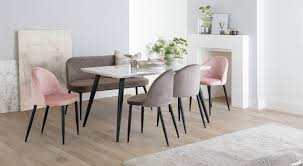 Argos Home Sienna Marble Effect 6 Seater Dining Table Grey 6 Seater Dining Table Gray Dining Chairs Grey Dining Tables