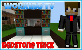 If you don't know how to build one, check this tutorial for infinite . Redstone T V Trick In Minecraft Pe Tutorial Mcpe Redstone Creations Https Youtu Be P3pgnf3rb6u Via Youtube Minecraft Amino