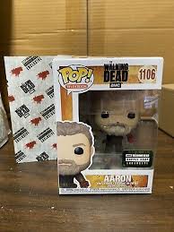 Funko Pop Walking Dead Aaron 1106 TWD Supply Drop Exclusive With Sleeve