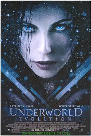 UNDERWORLD EVOLUTION MOVIE POSTER KATE BECKINSALE 11X17 Inch MINI SHEET  Mint !!