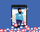 Resultado de imagem para facebook cartoon