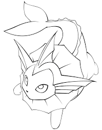 Pokemon Vaporeon Coloring Pages Coloring Home Pokemon linearts by lilly gerbil on deviantart.permission: pokemon vaporeon coloring pages