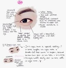 Downturned eyes are often heavier at the outer corners and the outer this is also referred to as bedroom eyes and it is a truly stunning eye shape. Bts Eyes Analysis Army S Amino
