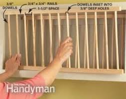 Cabinet Facelift Diy Cupboards Plate Racks Diy Plate Rack