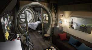 Indy theme by safe as milk. Apartamenty V Is Spaceship Interior Interior Design Room Design