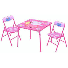 Peppa Pig Square Table Chairs Set Kids Table And Chairs Peppa Pig Chair Kids Table Chair Set