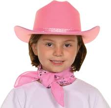 Amazon.com: Aeromax Junior Cowboy Hat with Bandanna, Pink Sparkle, youth :  Clothing, Shoes & Jewelry