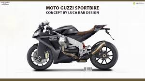 moto guzzi sportbike concept by luca bar design カフェレーサー バイク スクーター