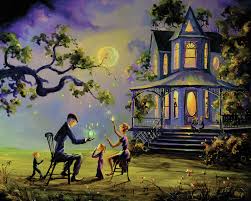 Vincent Fleming fantasy paintings exhibited in art collection Friday,  Saturday