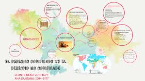 EL DERECHO CODIFICADO VS EL DERECHO NO CODIFICADO by ana santana