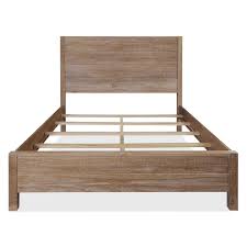 What you see is what you get. Montauk Solid Wood Bed Grain Wood Furniture
