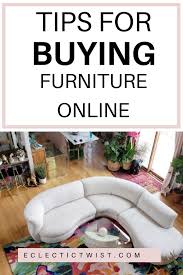 The Vintage Sectional Is Here Tips To Buying Furniture Sight Unseen Online Eclectic Twist In 2020 Buying Furniture Buy Furniture Online Spring Home Decor