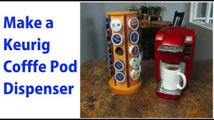 Nespresso vertuo coffee capsule holder chromed 20 pod stand rotating carousel. Make Keurig Coffee Pod Dispenser Woodworkweb Youtube