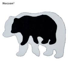 Kostenlose lieferung für viele artikel! Nette Eisbar Teppich Schwarz Weiss Grizzly Braun Bar Matte Ursus Panda Teppich Procyon Procyonidae Pelz Haut Druck Teppich 50x80 80x110 Cm Fur White Rug Fur Skin Rugsblack Fur Rug Aliexpress