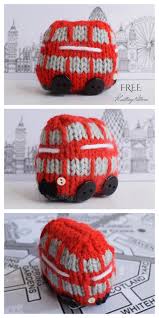 42 hats, 77 buses, 85 hours on buses, across 40 days and £585 raised via justgiving plus £20 in cash given to me before i set out. Amigurumi Toy Bus Free Knitting Patterns Knitting Pattern