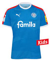 Sie bieten auf ein echtes fußballsammlerstück: Puma Holstein Kiel Trikot 19 20 Heim Kids Blau 116 Offizieller Shop Holstein Kiel Fanshop