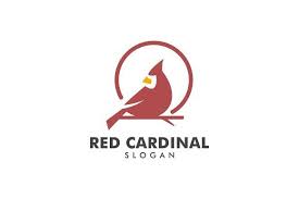 Unique Red Cardinal Logo Vector By Endr Id On Creativemarket Di 2021