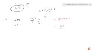 The elements are not repeated, and it does not matter the order of the group's elements. How Many 3 Digit Numbers Can Be Formed From The Digits 1 2 3 4