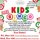 KIDS Bingo Ceramic Painting Night Nov 21st 4:30 pm event in Canfield, OH