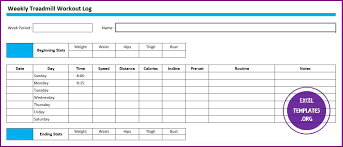 spreadsheet workout log sheet template