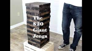 Make Your Own Giant Jenga Diy Project Jenga Diy Giant Jenga Diy Giant Jenga